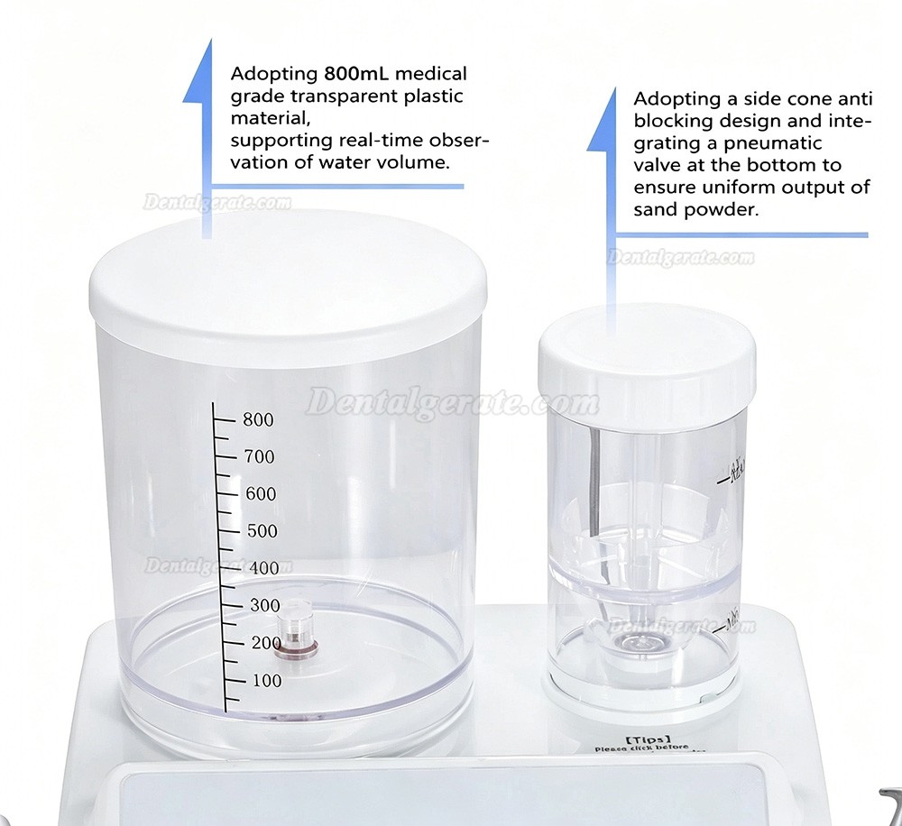 Dentales Ultraschall Scaler und Pulverstrahlger&auml;t 2-in-1 System PerioJet Pro, G+P+E+A+C-Modus